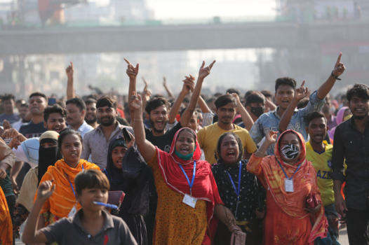 Grève massive au Bangladesh