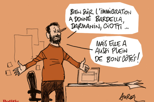 Le dessin d’Aurel : les bons côtés de l’immigration et le racisme