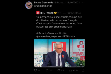 « Bruno demande » : le sketch de Le Maire