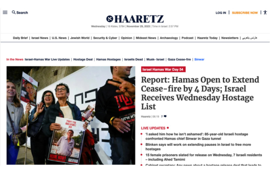 Haaretz, menacé par le gouvernement israélien, ne lâche rien 