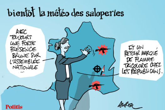 Le dessin d’Aurel : la météo des saloperies et une France coupée en deux