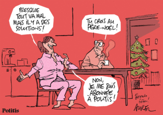 Le dessin d&rsquo;Aurel : cadeau de Noël et racisme antiblancs