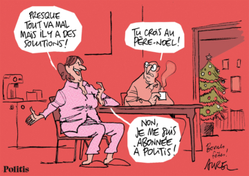 Le dessin d&rsquo;Aurel : cadeau de Noël et racisme antiblancs