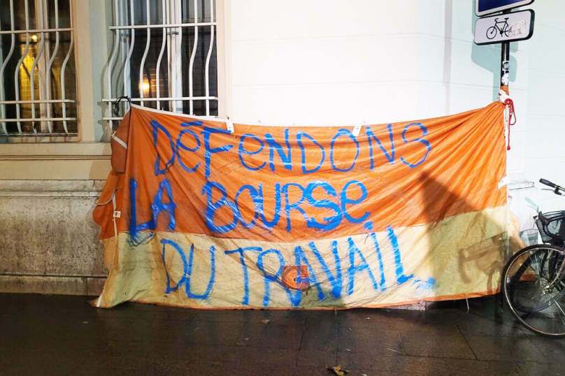 « Non à la fermeture de la Bourse du travail d’Aubervilliers ! »