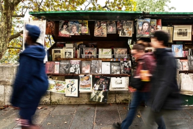 Bouquinistes : la protestation est venue de l’étranger