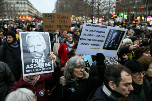 « Le combat de Julian Assange est celui du droit à l’information » 