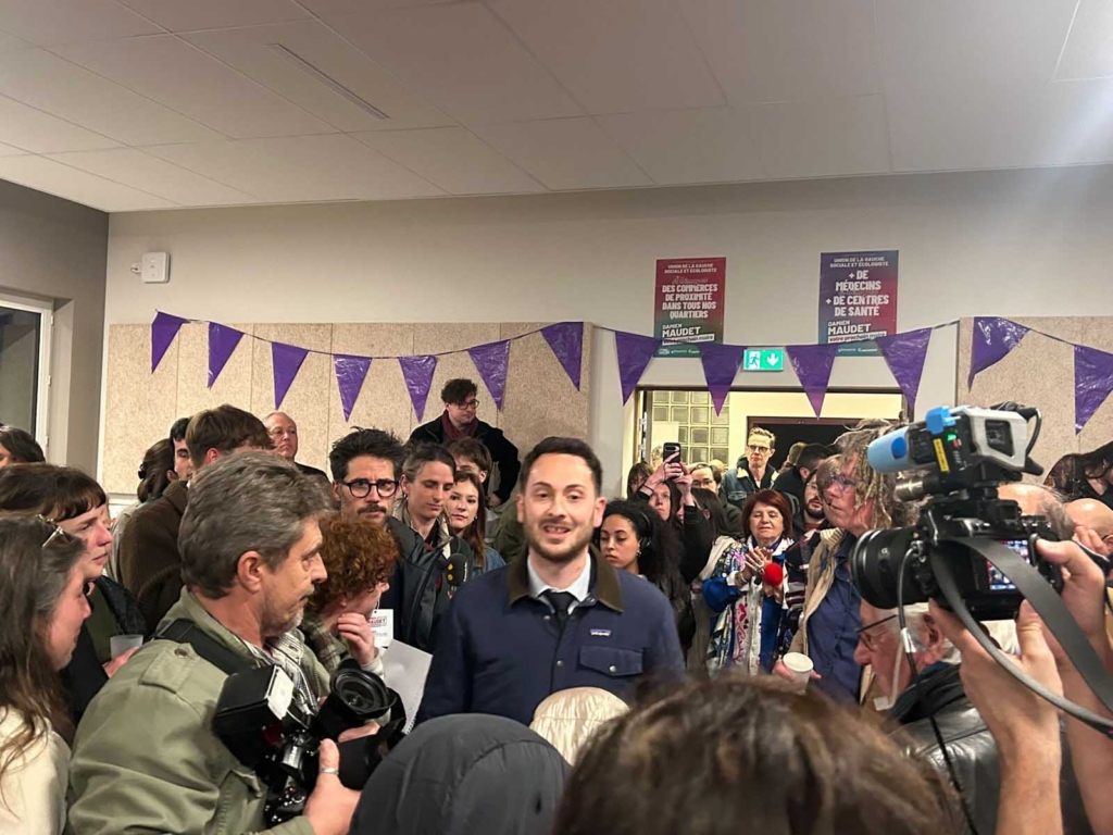 Damien Maudet 2e tour municipales Limoges