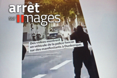 Des voitures de police foncent sur des lycéens et ça ne fait pas la une