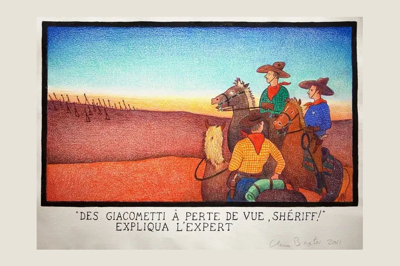La très absurde disparition de Glen Baxter