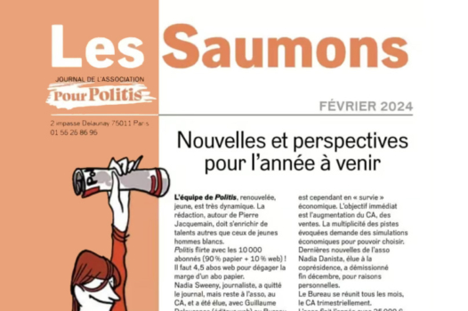 « Les Saumons », bulletin de l’association, sort son premier numéro pour 2024 