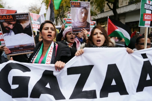 Les soutiens d&rsquo;un État génocidaire n&rsquo;ont pas leur place dans nos luttes féministes !