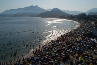 La plage de Rio, refuge climatique
