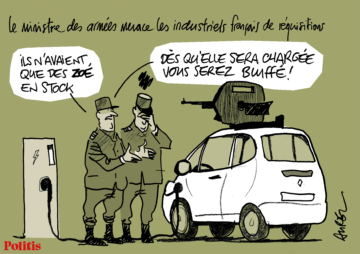 Le dessin d’Aurel : réquisitions de l&rsquo;armée et Clémentine Autain