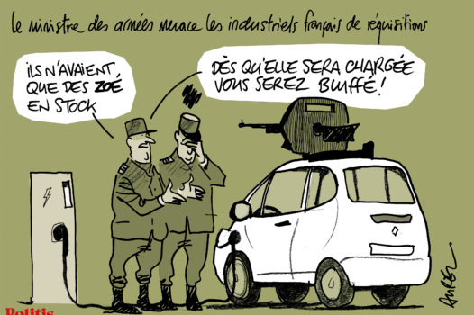 Le dessin d’Aurel : réquisitions de l&rsquo;armée et Clémentine Autain