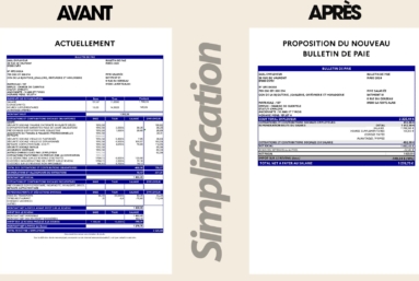 Bulletin de paie : la simplification par effacement