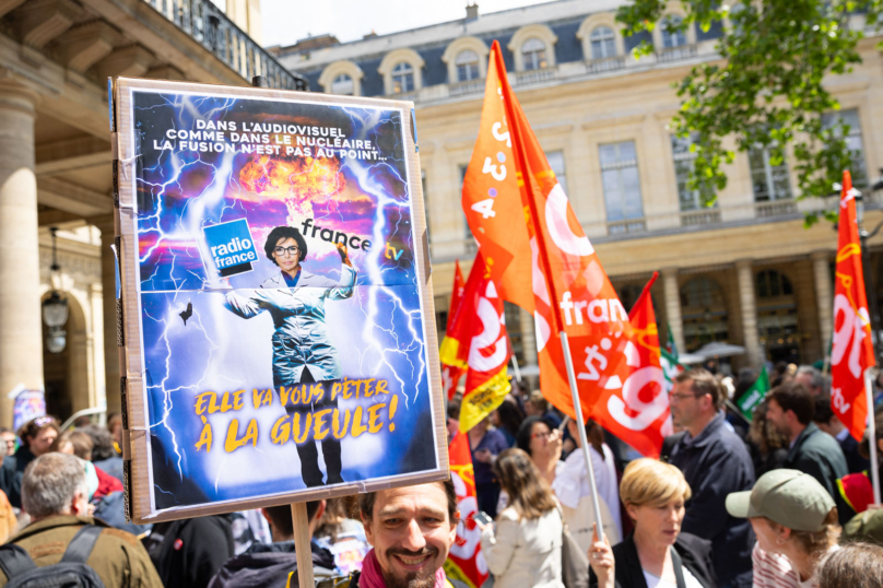 Rachida Dati, ministre de l’ORTF