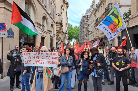« On est là pour enseigner la vérité : un génocide se déroule sous nos yeux »