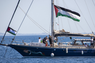 L’image : arrestation illégale du Madleen, Israël continue de dériver