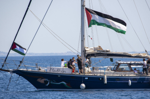 L’image : arrestation illégale du Madleen, Israël continue de dériver