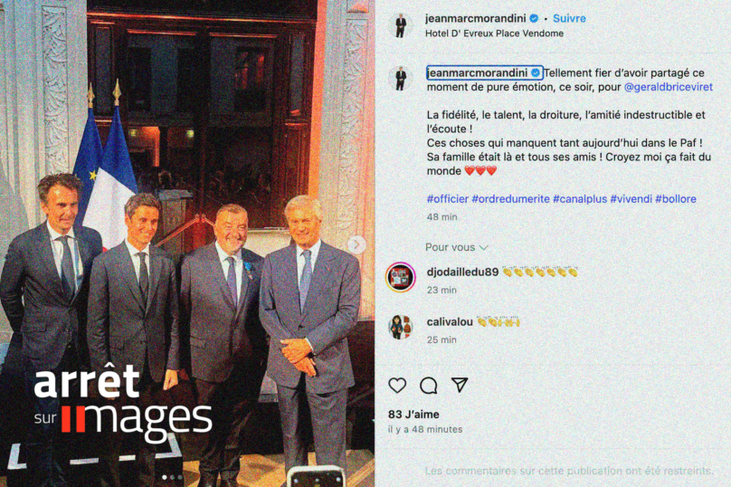 Gabriel Attal, Jean-Marc Morandini et les Bolloré-boys