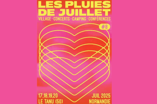 17-20 juillet : Politis aux festival Les Pluies de juillet