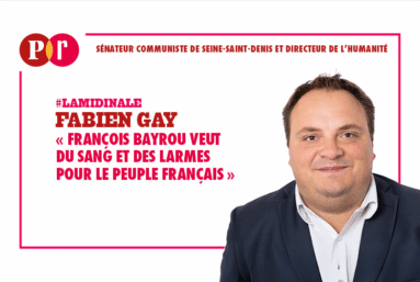 « François Bayrou veut du sang et des larmes pour le peuple français »