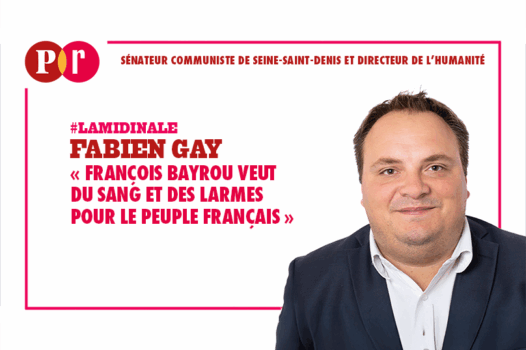 « François Bayrou veut du sang et des larmes pour le peuple français »