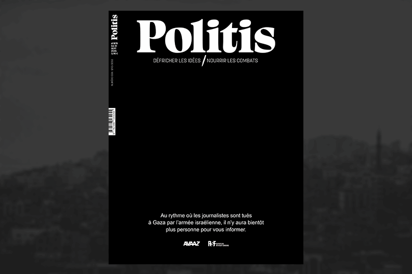 Une couverture noire pour briser le silence