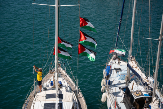 Gaza : la Global Sumud Flotilla, flottille inédite, met les voiles