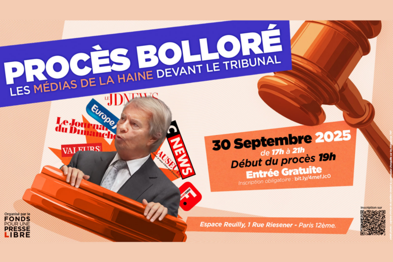 30 septembre : Politis au « procès Bolloré »