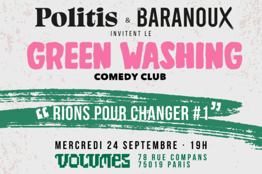 24 septembre : Politis invite le Greenwashing Comedy Club