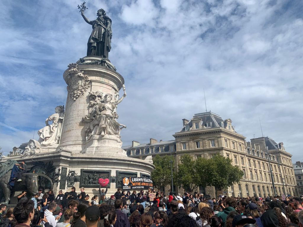 10 septembre Bloquons tout Paris République