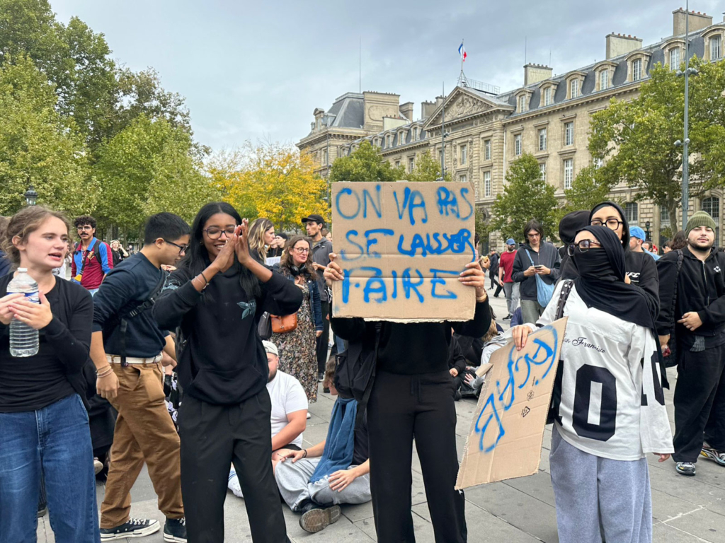 10 septembre Bloquons tout Paris République