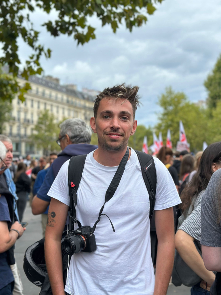 Benjamin Breaud 10 septembre Bloquons tout Paris