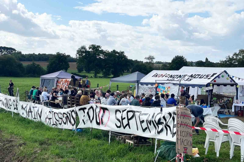 À Châteaugiron, « on est fiers d’avoir créé ce village des indignés »