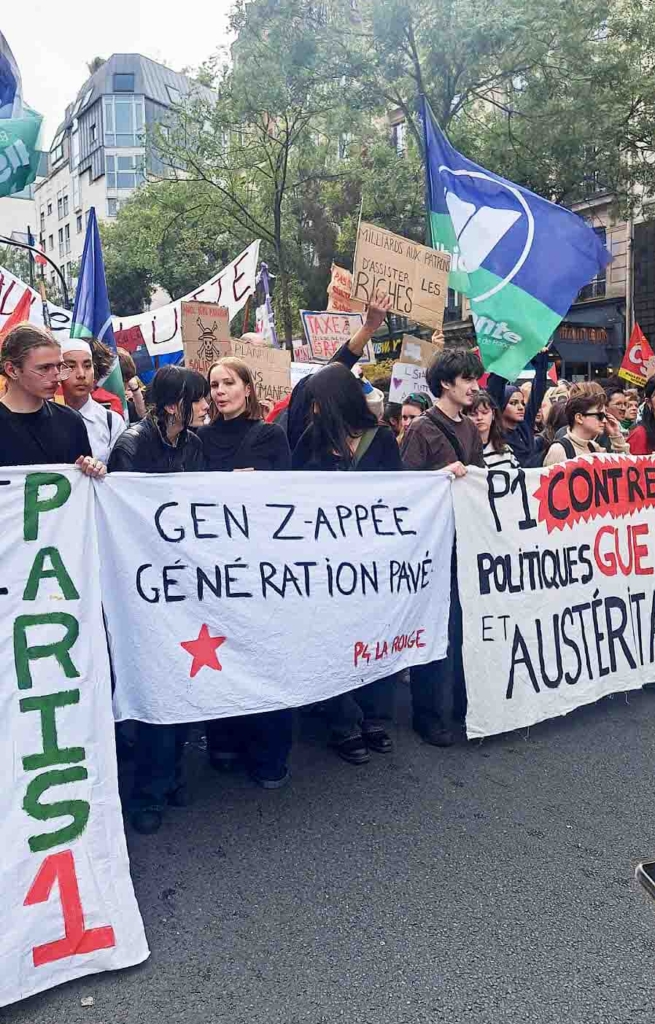Manifestation 2 octobre Paris