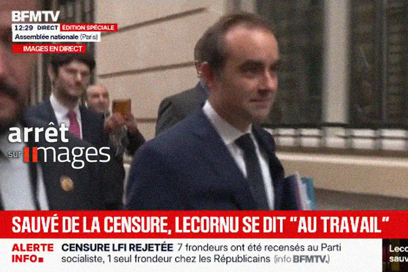 « Priorité au direct : Lecornu marche dans les rues de Paris »