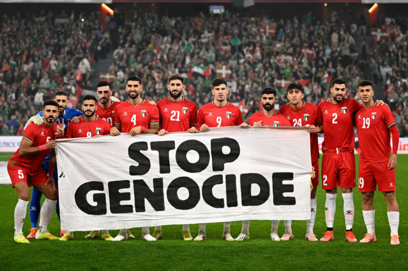 L’image : Palestine-Pays basque, un match de foot hautement politique