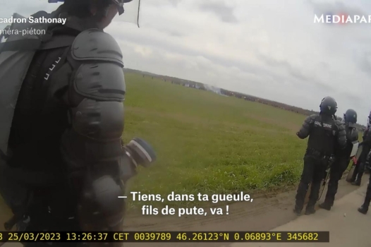 Sainte-Soline, la violence des gendarmes en images