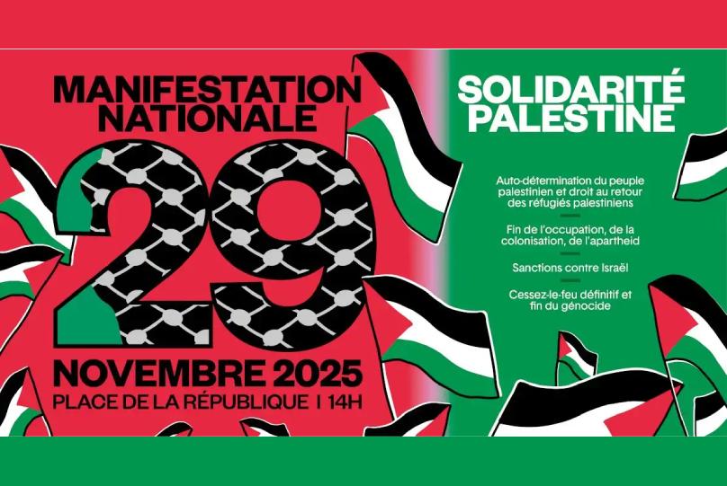 Manifestation Palestine Paris