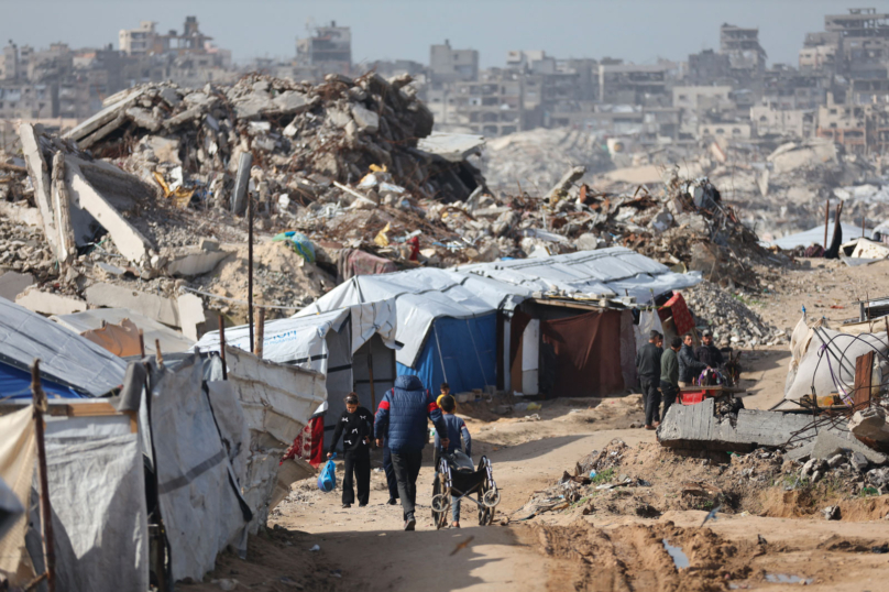 L&rsquo;image : à Gaza, après la guerre, la survie