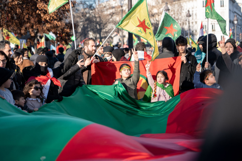 L&rsquo;image : solidarité avec les Kurdes de Syrie