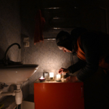 L&rsquo;image : l&rsquo;Ukraine dans le froid et l&rsquo;obscurité