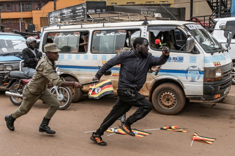 L&rsquo;image : la traque des opposants en Ouganda