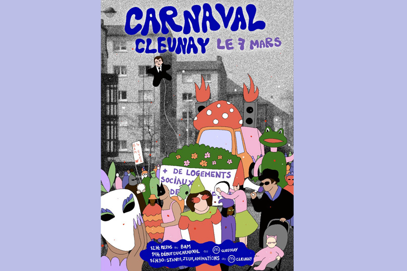 7 mars : carnaval à Cleunay (Rennes) pour défendre le BAM