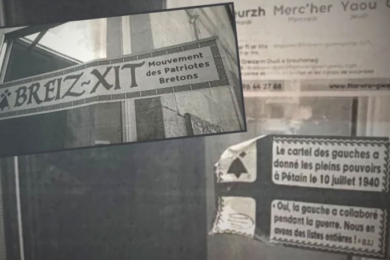 À Guingamp, la bêtise nationaliste s’affiche 