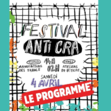 4 avril : Politis au Festival anti-CRA