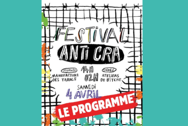 4 avril : Politis au Festival anti-CRA