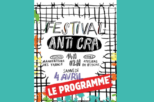 4 avril : Politis au Festival anti-CRA