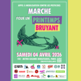 4 avril à Paris : Marche pour un printemps bruyant